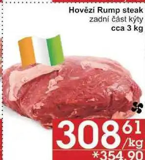 Jip Hovězí rump steak zadní část kýty, 1 kg nabídka