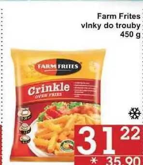 Jip Farm frites vlnky do trouby, 450 g nabídka