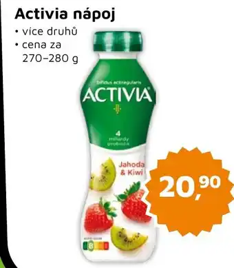 Můjobchod Activia nápoj nabídka