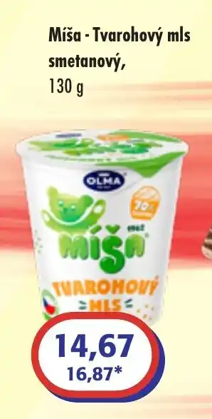 ČEPOS Míša - Tvarohový mls smetanový nabídka