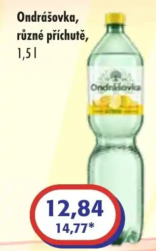 ČEPOS Ondrášovka, různé příchutě nabídka