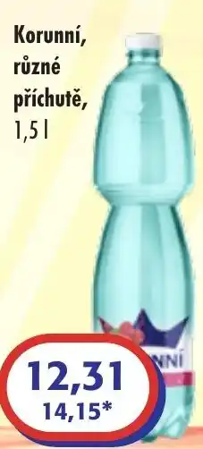 ČEPOS Korunní, různé příchutě, 1,5L nabídka