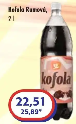 ČEPOS Kofola Rumová nabídka