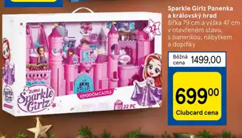 Tesco Sparkle Girlz Panenka a královský hrad nabídka