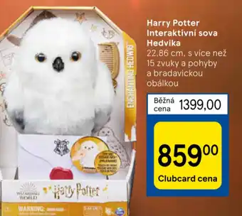 Tesco Harry Potter Interaktivní sova Hedvika nabídka