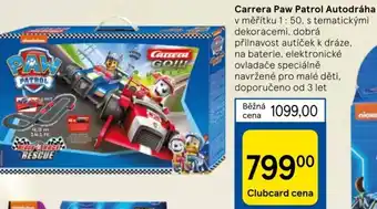 Tesco Carrera Paw Patrol Autodráha nabídka