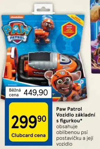 Tesco Paw Patrol Vozidlo základní s figurkou nabídka