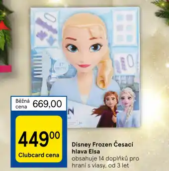 Tesco Disney Frozen Česací hlava Elsa nabídka