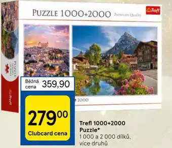 Tesco Trefl 1000+2000 Puzzle nabídka
