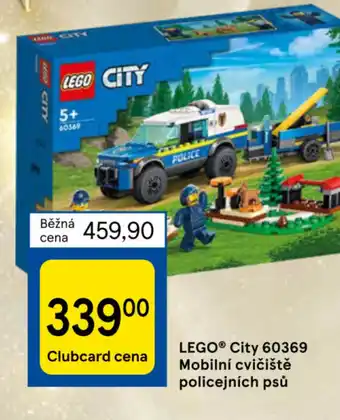 Tesco LEGO® City 60369 Mobilní cvičiště policejních psů nabídka