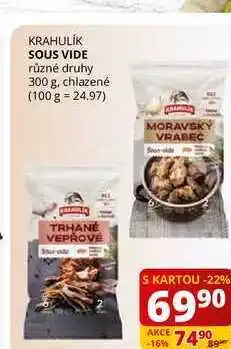 Flop Sous vide různé druhy 300 g nabídka