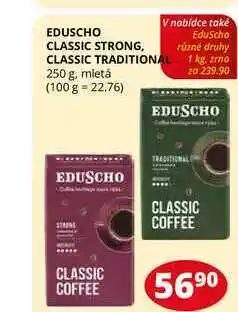Flop Eduscho classic strong, classic traditional 250 g nabídka