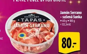 Albert Jamón Serrano - sušená šunka nabídka