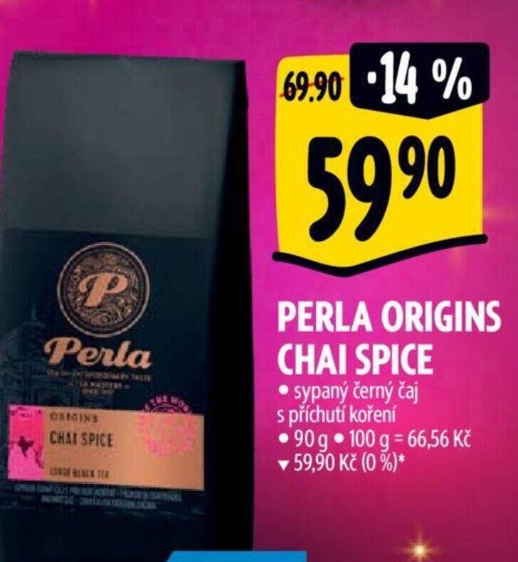 Albert PERLA ORIGINS CHAI SPICE nabídka