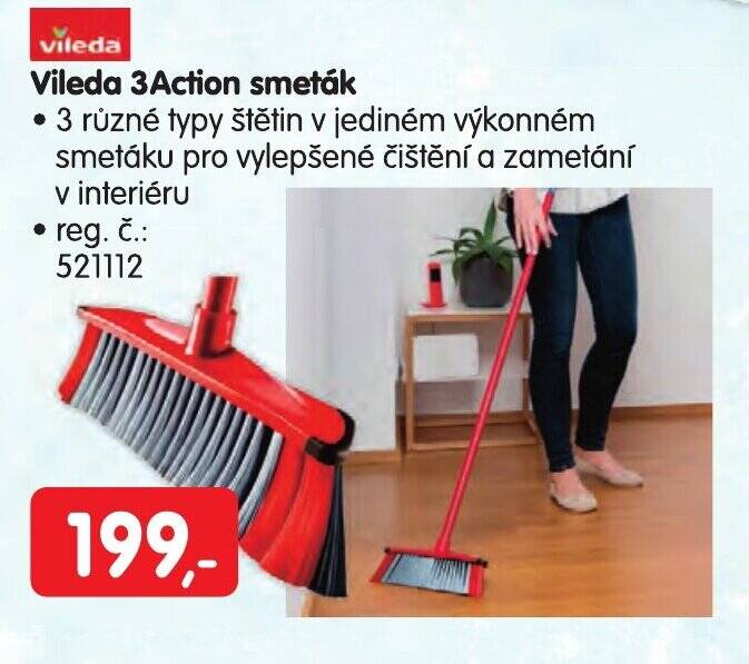 Mega Vileda 3Action smeták nabídka