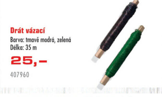 Uni Hobby Drát vázací nabídka