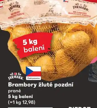Kaufland Brambory žluté pozdní nabídka