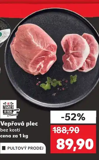 Kaufland Vepřová plec nabídka