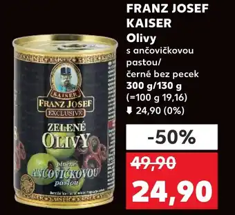 Kaufland FRANZ JOSEF KAISER Olivy nabídka