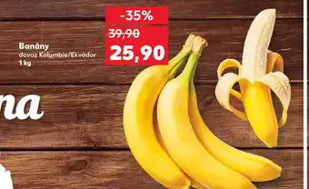 Kaufland Banány nabídka