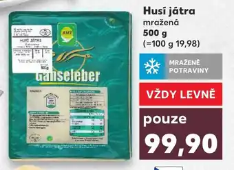 Kaufland Husí játra nabídka