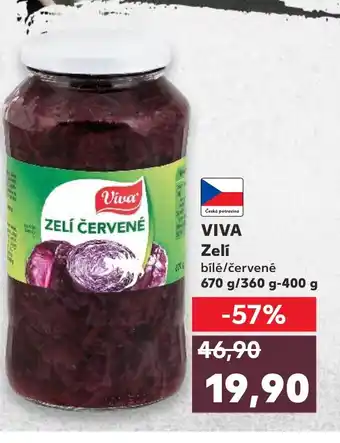 Kaufland VIVA Zeli nabídka