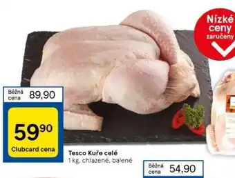 Tesco Kuře celé nabídka