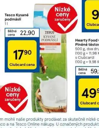 Tesco kysané podmáslí