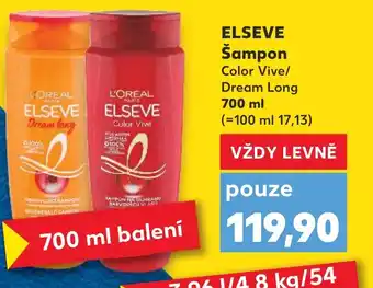 Kaufland ELSEVE Šampon nabídka