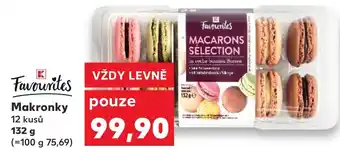Kaufland Makronky 132 g nabídka
