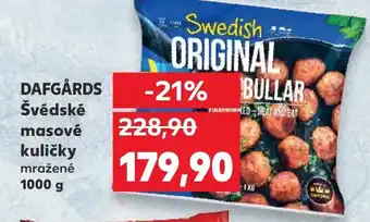 Kaufland DAFGÅRDS Švédské masové kuličky nabídka
