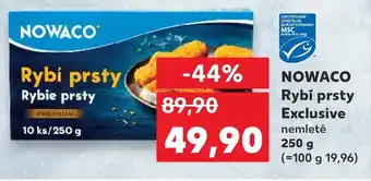Kaufland NOWACO Rybí prsty Exclusive nabídka