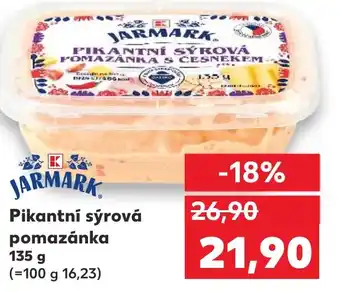 Kaufland Pikantní sýrová pomazánka 135 g nabídka