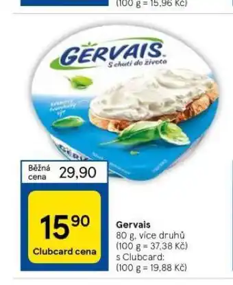 Tesco Gervais nabídka