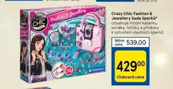 Tesco Crazy chic fashion & jewellery sada šperků nabídka