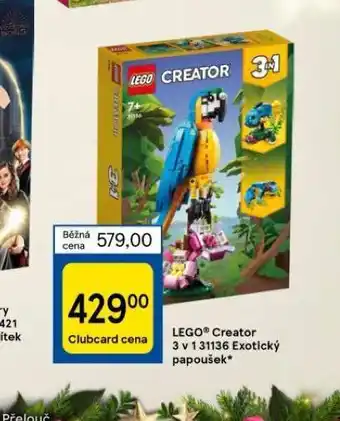 Tesco Stavebnice lego creator nabídka