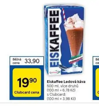 Tesco Eiskaffee ledová káva nabídka