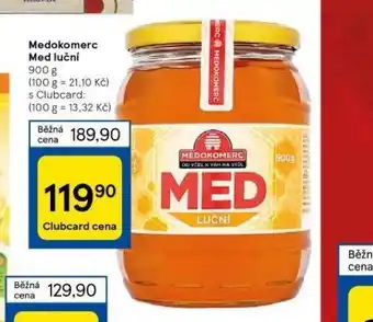 Tesco Medokomerc med luční nabídka