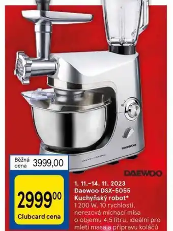 Tesco Kuchyňský robot daewoo nabídka