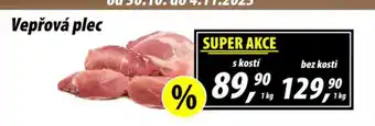 ZEMAN Vepřová plec bez kosti nabídka