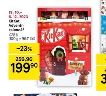 Tesco Kitkat adventní kalendář nabídka