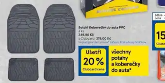 Tesco Koberečky do auta pvc nabídka