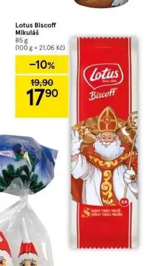 Tesco Lotus biscoff mikuláš nabídka