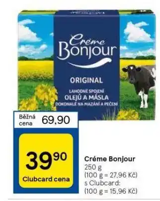 Tesco Créme bonjour nabídka