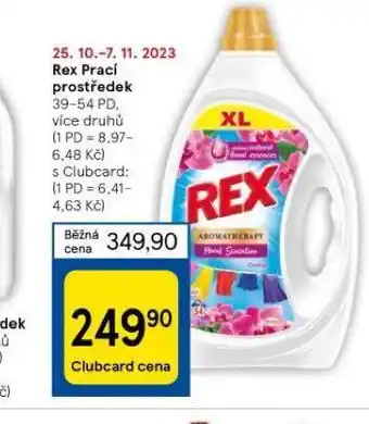 Tesco Rex prací prostředek nabídka