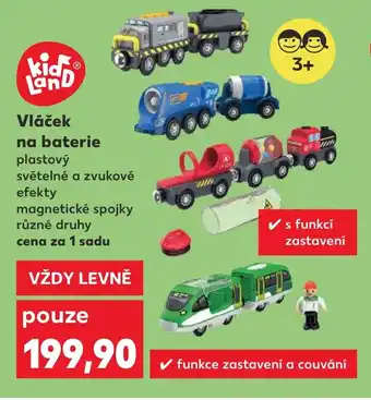 Vláček na baterie