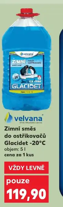 Kaufland Zimní směs do ostřikovačů Glacidet -20°C nabídka