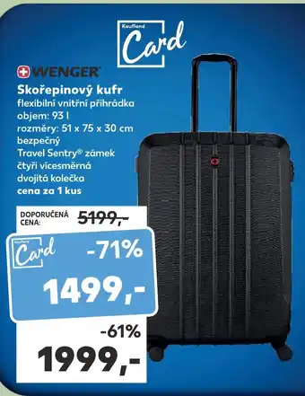 Kaufland Skořepinový kufr nabídka
