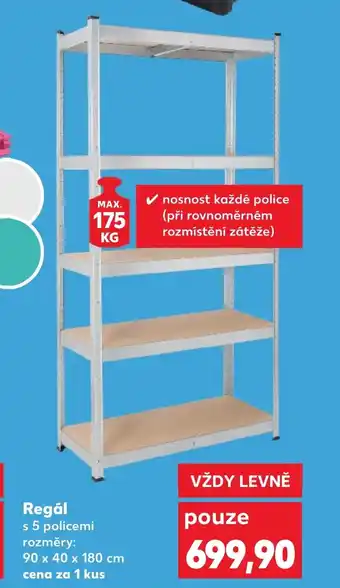 Kaufland Regál nabídka