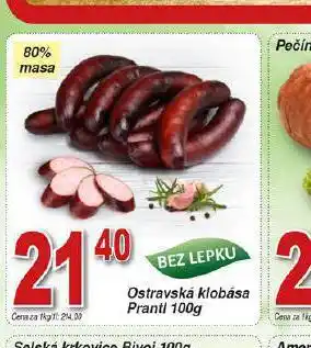 Hruška Ostravská klobása nabídka